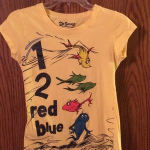 DR. SEUSS SHIRT SLEEVE TEE SHIRT